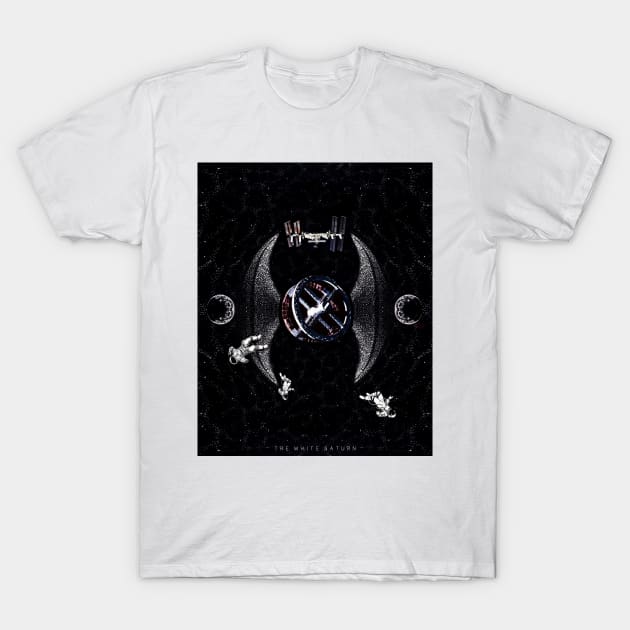 Falling Astronauts T-Shirt by THE WHITE SATURN